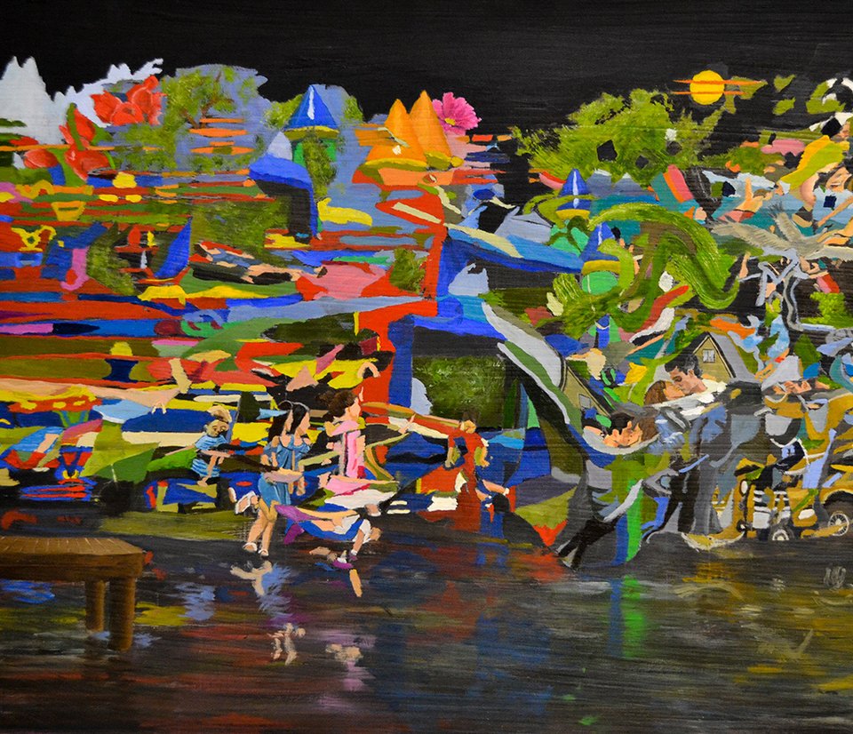 The River of Time (left detail)